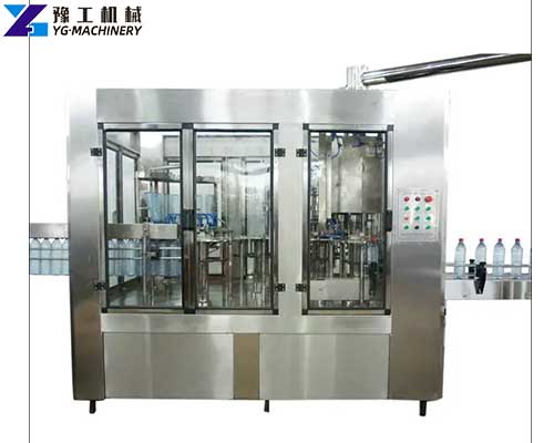 3 in 1 small bottle water filling machine