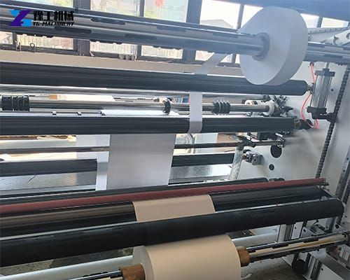 slitting part of the paper slitter rewinder machine