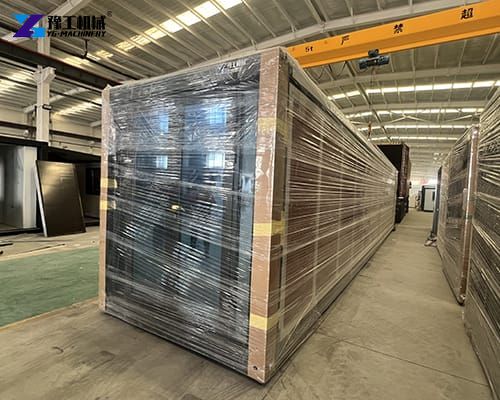 40ft foldable prefab house to the USA