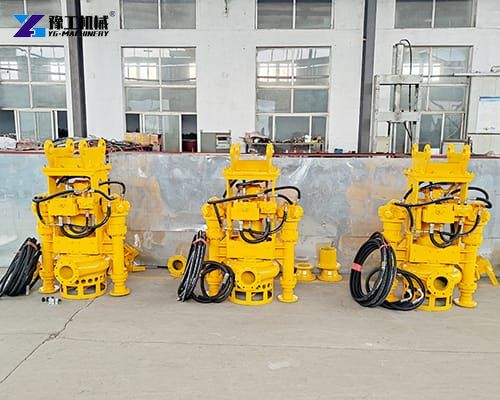 excavator hydraulic dredge pump