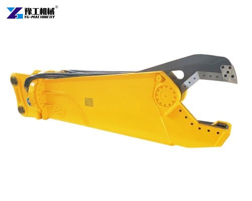 scrap metal shear for excavator