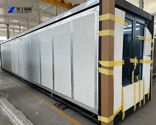 YG expandable shipping container house before shipment