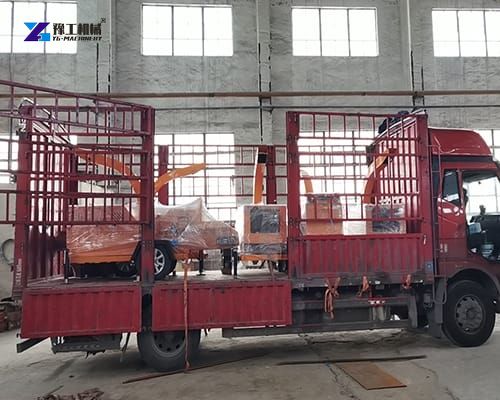 commercial chipper shredder to delivery