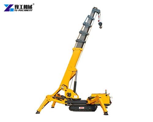 small crawler spider crane