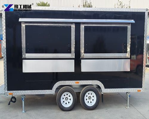 4m fast food trailer