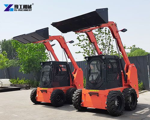 YG compact skid loader in factory