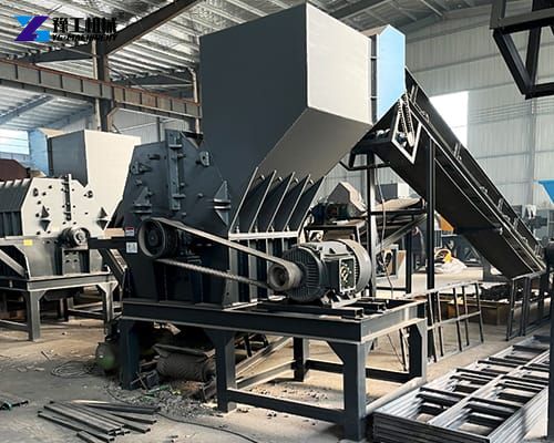 industrial metal shredder machine