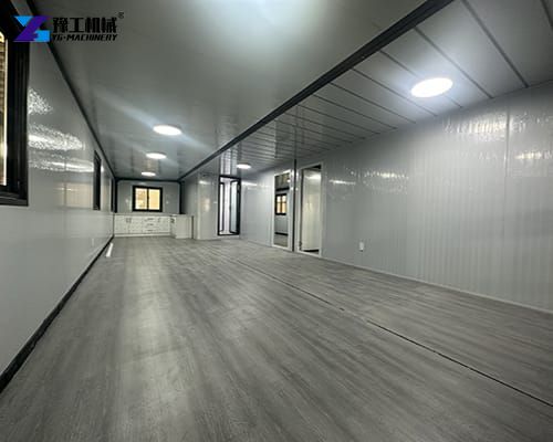2 bedroom 40ft foldable prefab house inner space