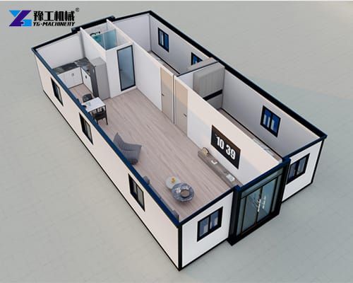 2 bedroom type of 40ft prefab container house