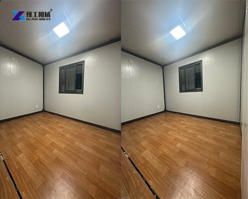 2 bedrooms of the expandable prefab house