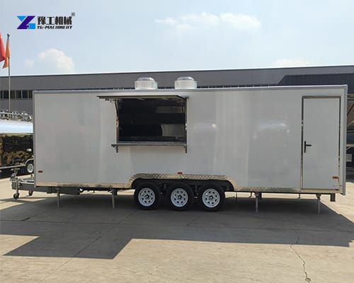 food catering trailer exported to Poland