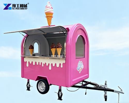 YG ice cream food trailer