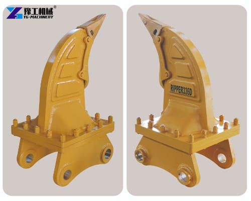 excavator ripper display