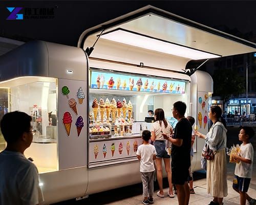 mobile ice cream trailer for sale
