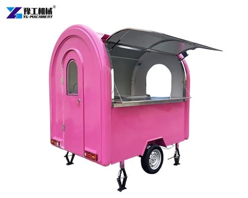 small food trailer for ice cream