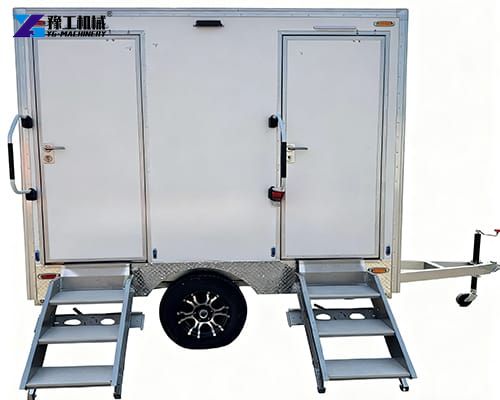 toilet and shower trailer