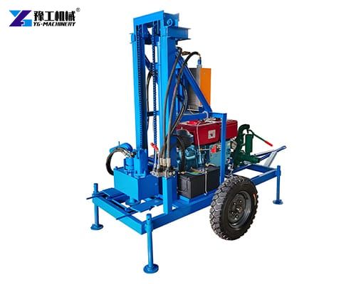 portable water well drilling rig