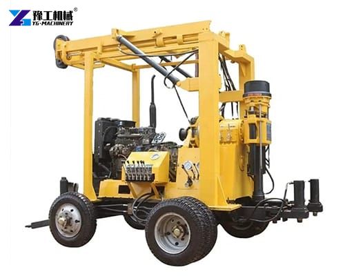 YG core drilling equipment display