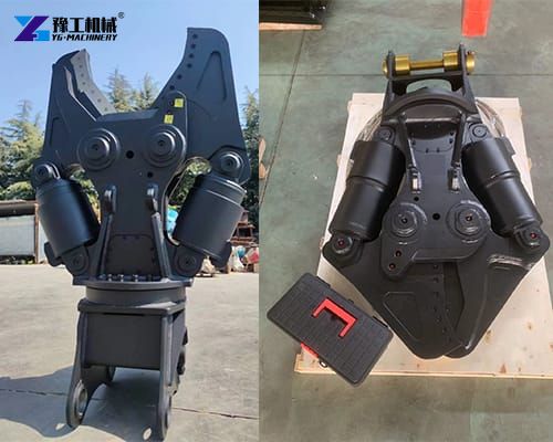 double cylinder hydraulic excavator shear for sale