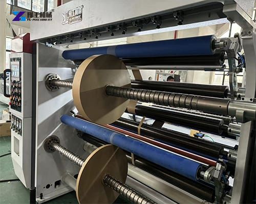 roll to roll slitting equipment for test