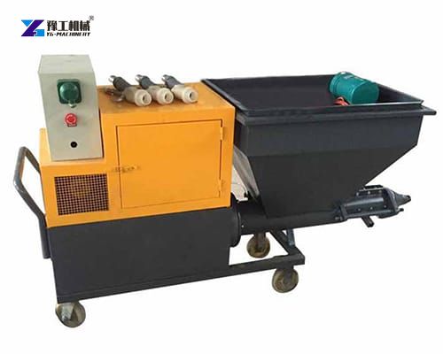 cement plaster spray machine