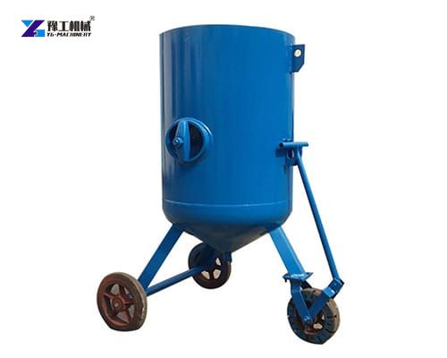 dustless sand blasting machine