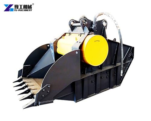 excavator crusher bucket