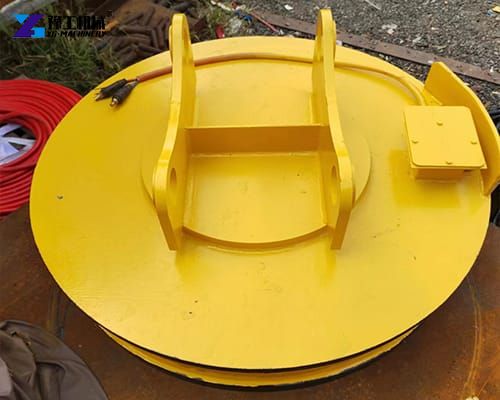 excavator scrap metal magnet for sale