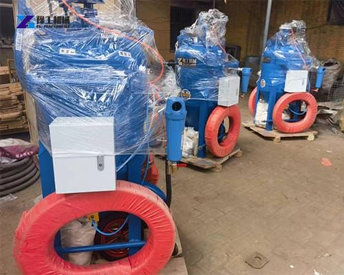 sandblasting machine ready to shipment