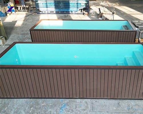 20ft container pool