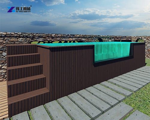 YG 20 foot container pool for sale