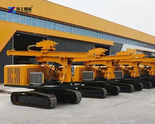 YG photovoltaic pile driver display