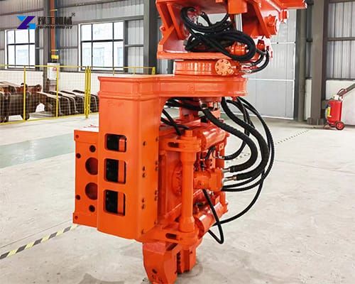 YG vibratory pile driver for excavator for sale
