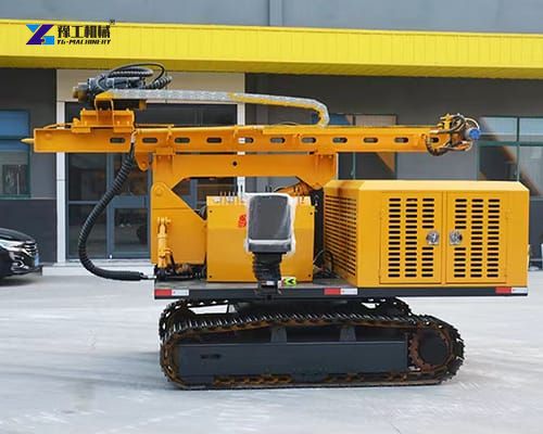 photovoltaic pile driver display