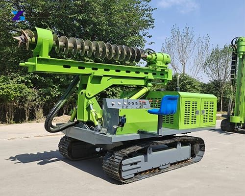 solar pile driver machine for sale