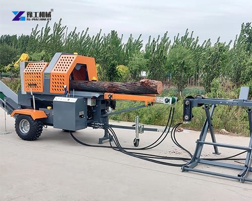 wood cutter and splitter machine