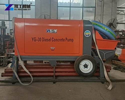 YG-30 small portable concrete pump