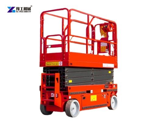 YG scissor lift machine with extended platform