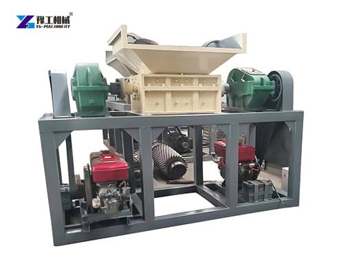 double shaft shredder machine for sale