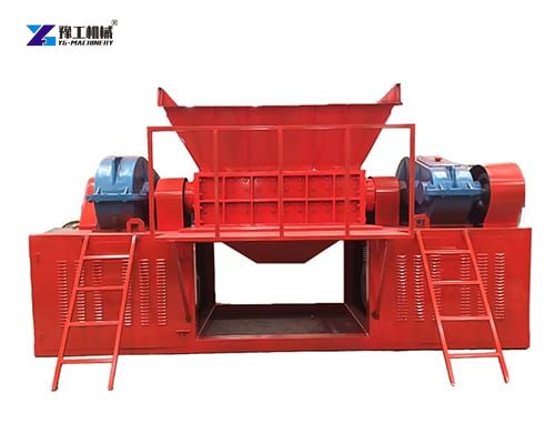 double shaft shredder