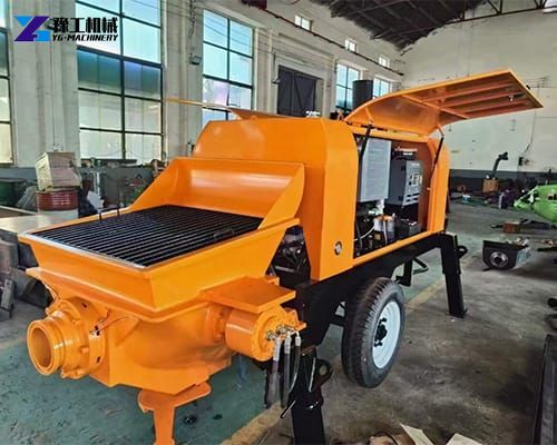 hopper concrete pump