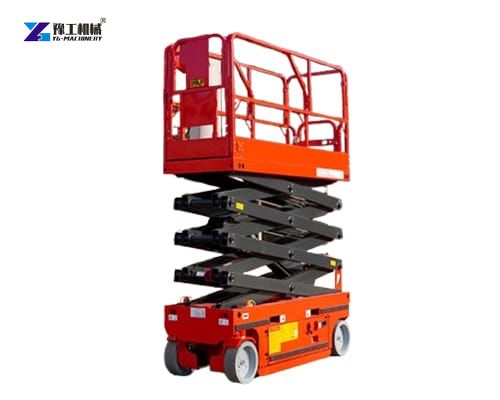 scissor lift with extendable platform