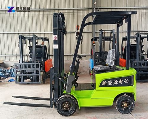 YG compact forklift in factory