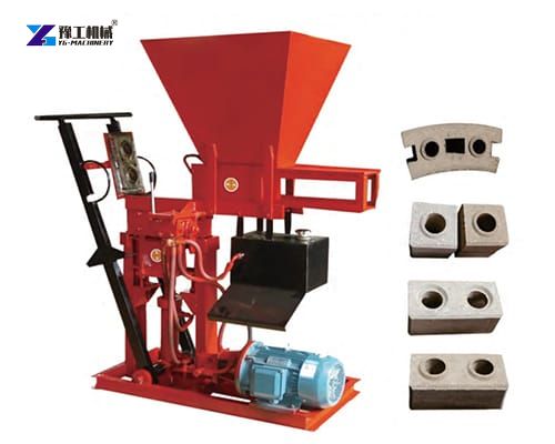 YG interlocking brick production machine