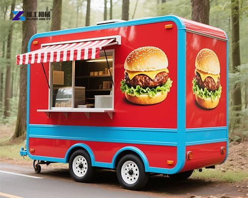 burger food trailer for sale