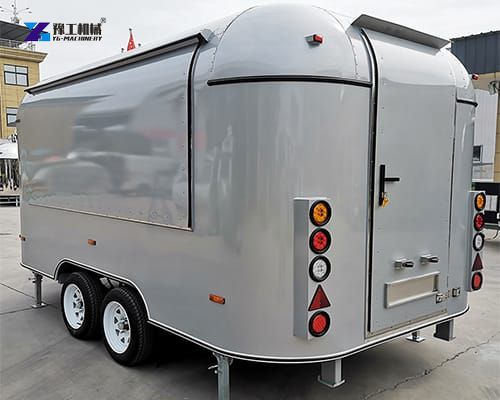 crepe trailer for sale display