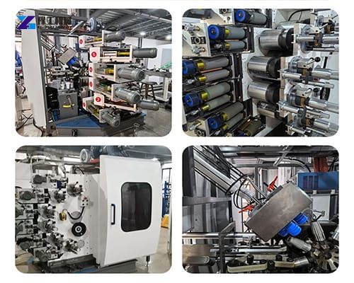 details of the plastic cup printing machine