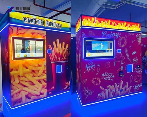 french fries vending machine for sale