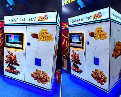 french fries vending machine