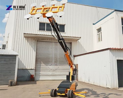 glass handling robot display